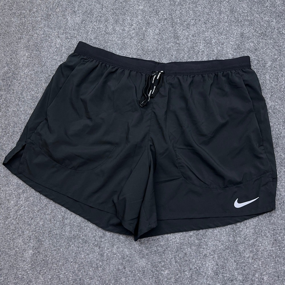 Nike Flex Stride Running Shorts Men's XL Black 5" Brief-Lined Lightweight CJ5453